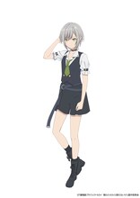 日野森志歩。Leo/needのベース担当。音楽に対してストイックで、馴れ合いを嫌う一匹狼のため周りに誤解されることも多かったが、Leo/needのみんなのことはとても大切に思っている。