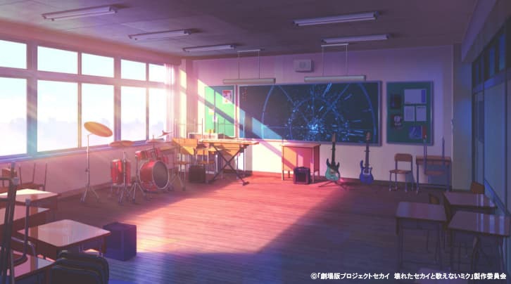セカイの教室。セカイとは、現実の世界とは異なる人々の”本当の思い”を映し出した不思議な世界。思いの数だけセカイは存在し、思いに応じてその姿かたちを変える。