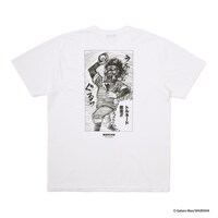 「地獄甲子園」と＋BのコラボTシャツ。