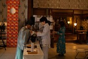 「『アオのハコ』大ヒット祈願」の様子。