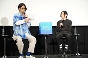 左から江口拓也、櫻木優平監督。