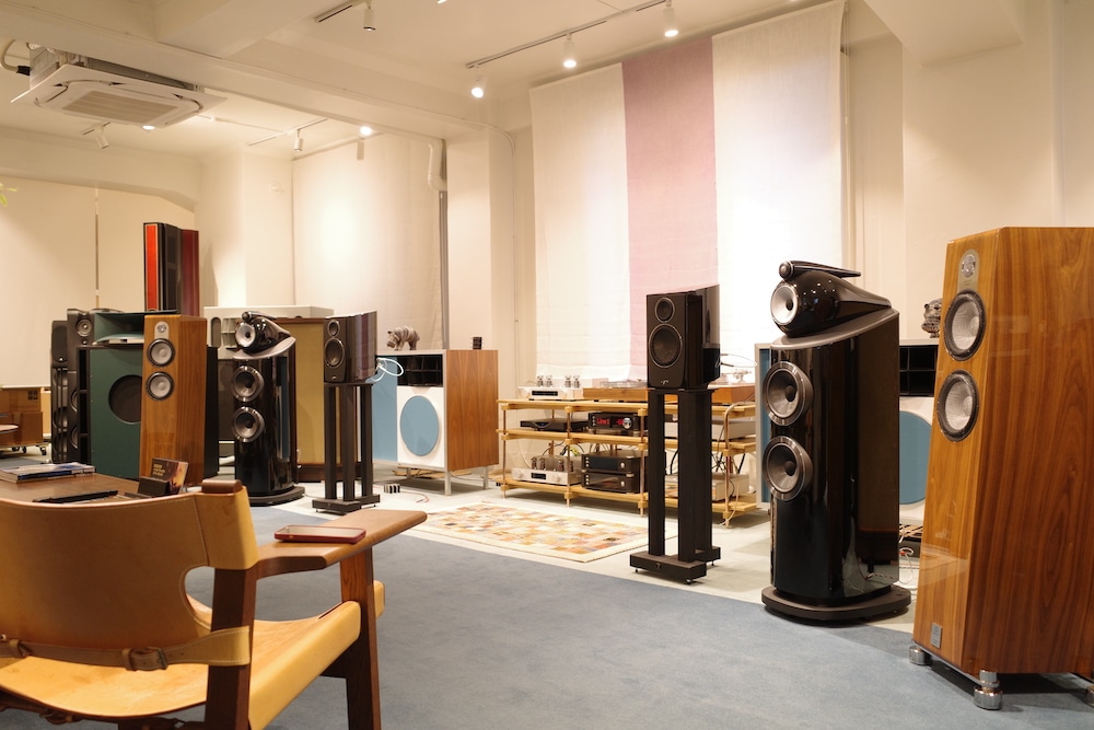 SOUND CREATE店内の様子。