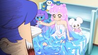TVアニメ「ぷにるはかわいいスライム」第1話先行カット。 (c)まえだくん／小学館／ぷにる製作委員会