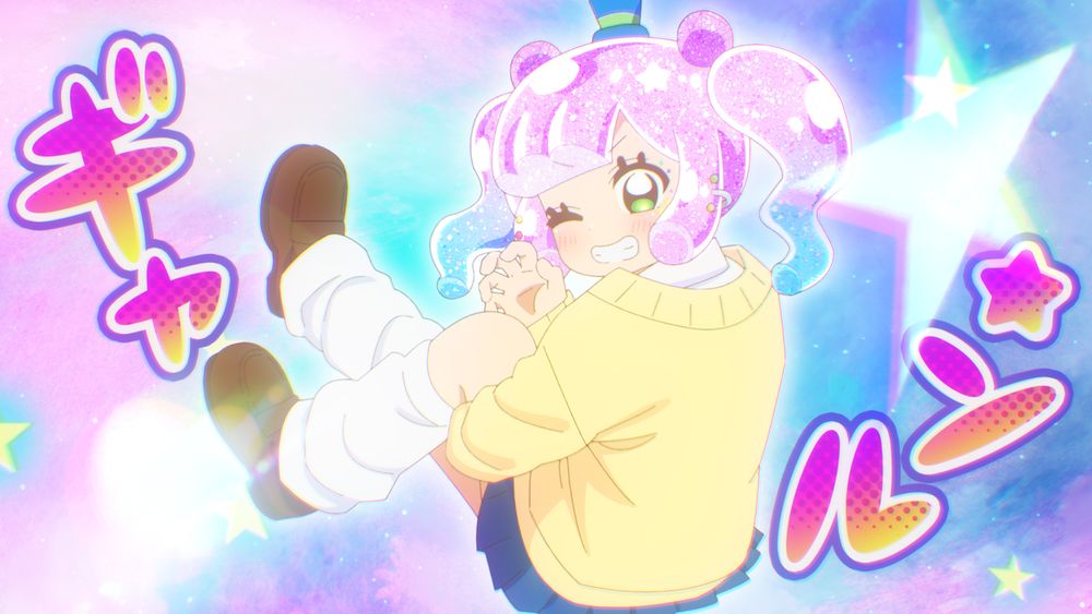 TVアニメ「ぷにるはかわいいスライム」第1話先行カット。 (c)まえだくん／小学館／ぷにる製作委員会
