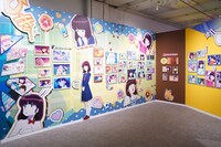 「TVアニメ『うる星やつら』展」の様子。