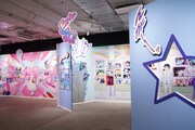 「TVアニメ『うる星やつら』展」の様子。