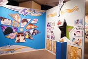 「TVアニメ『うる星やつら』展」の様子。
