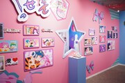 「TVアニメ『うる星やつら』展」の様子。