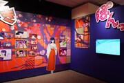 「TVアニメ『うる星やつら』展」の様子。