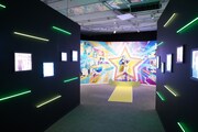 「TVアニメ『うる星やつら』展」の様子。