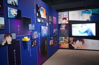 「TVアニメ『うる星やつら』展」の様子。