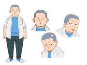 剛やん（CV：武内駿輔）。コタローのクラスメイト。よくホネちゃんとつるんでいる。可愛い女の子やアイドルが好き。私立ライム中学校のお色気担当（？）。 (c)まえだくん／小学館／ぷにる製作委員会