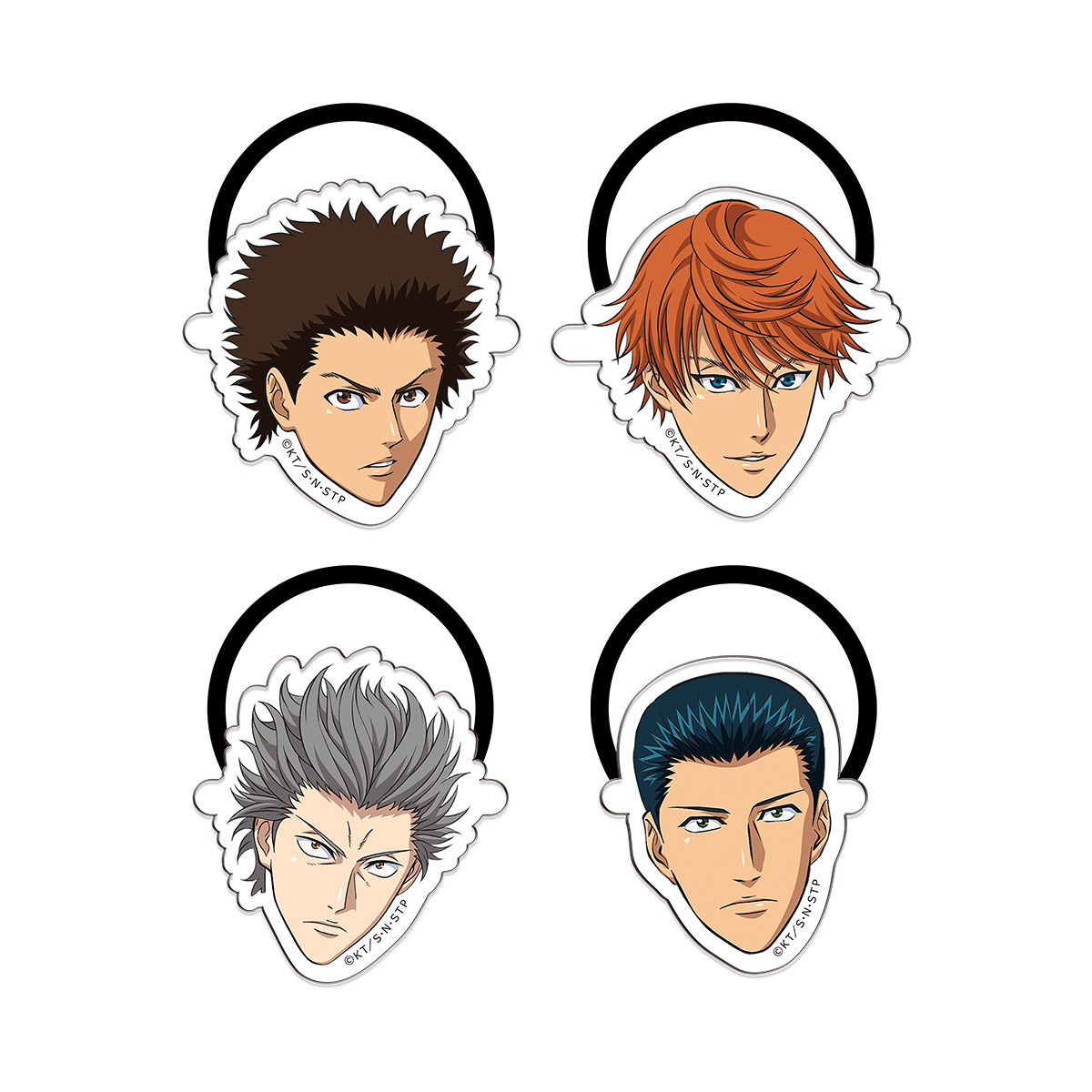 「新テニスの王子様 The Prince Goes Abroad 総集編 アクセサリーゴムコレクション 山吹中学校」