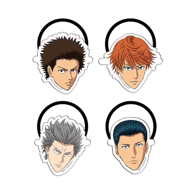 「新テニスの王子様 The Prince Goes Abroad 総集編 アクセサリーゴムコレクション 山吹中学校」