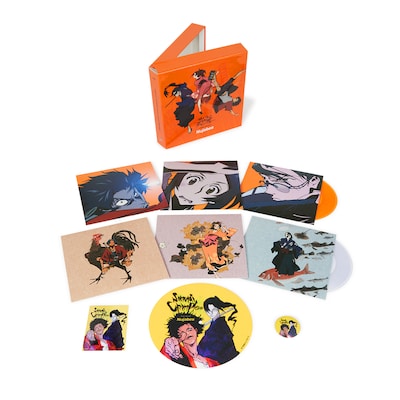 「samurai champloo music record “Nujabes”」の展開図。 (c)下井草チャンプルーズ