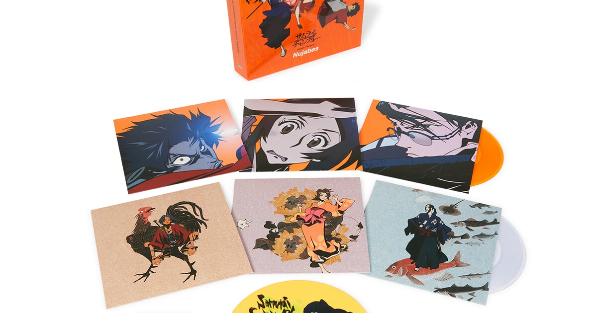 サムライチャンプルー」Nujabesが手がけたサウンドトラック、7inchの 