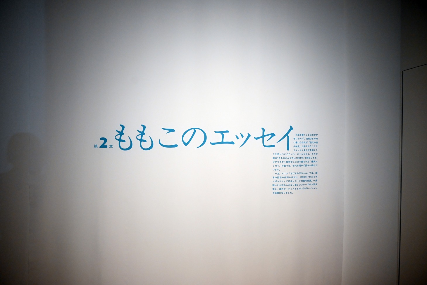 「第2章『ももこのエッセイ』」より。 (c)さくらももこ　(c)さくらももこプロダクション