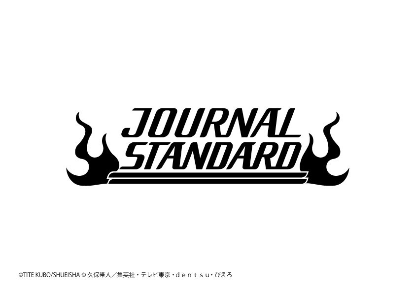 「TVアニメ『BLEACH 千年血戦篇』×ジャーナルスタンダード コラボアパレル」のロゴ。