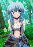 アニメイトのBlu-ray全巻購入特典「アニメ描きおろしB2布ポスター」 (c)影茸・鳴海みわ／双葉社・「パーティーから追放されたその治癒師、実は最強につき」製作委員会 2024