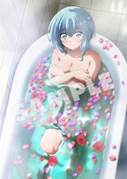 楽天ブックスのBlu-ray全巻購入特典「アニメ描きおろしキャラファイングラフ」 (c)影茸・鳴海みわ／双葉社・「パーティーから追放されたその治癒師、実は最強につき」製作委員会 2024