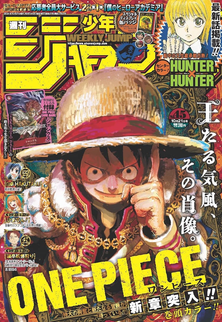 HUNTER×HUNTER」約1年9カ月ぶりの最新話が本日発売のジャンプに 