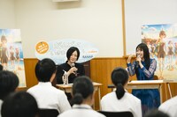「雨宮天のがんばっていきまっしょい in 松山東高等学校」の公開収録の様子。