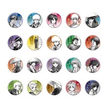 空知英秋による描きおろしキャラクタービジュアルを使用したコレクション缶バッジ（全20種 / ランダム1種入り）予価税込：440円  (c)空知英秋／集英社