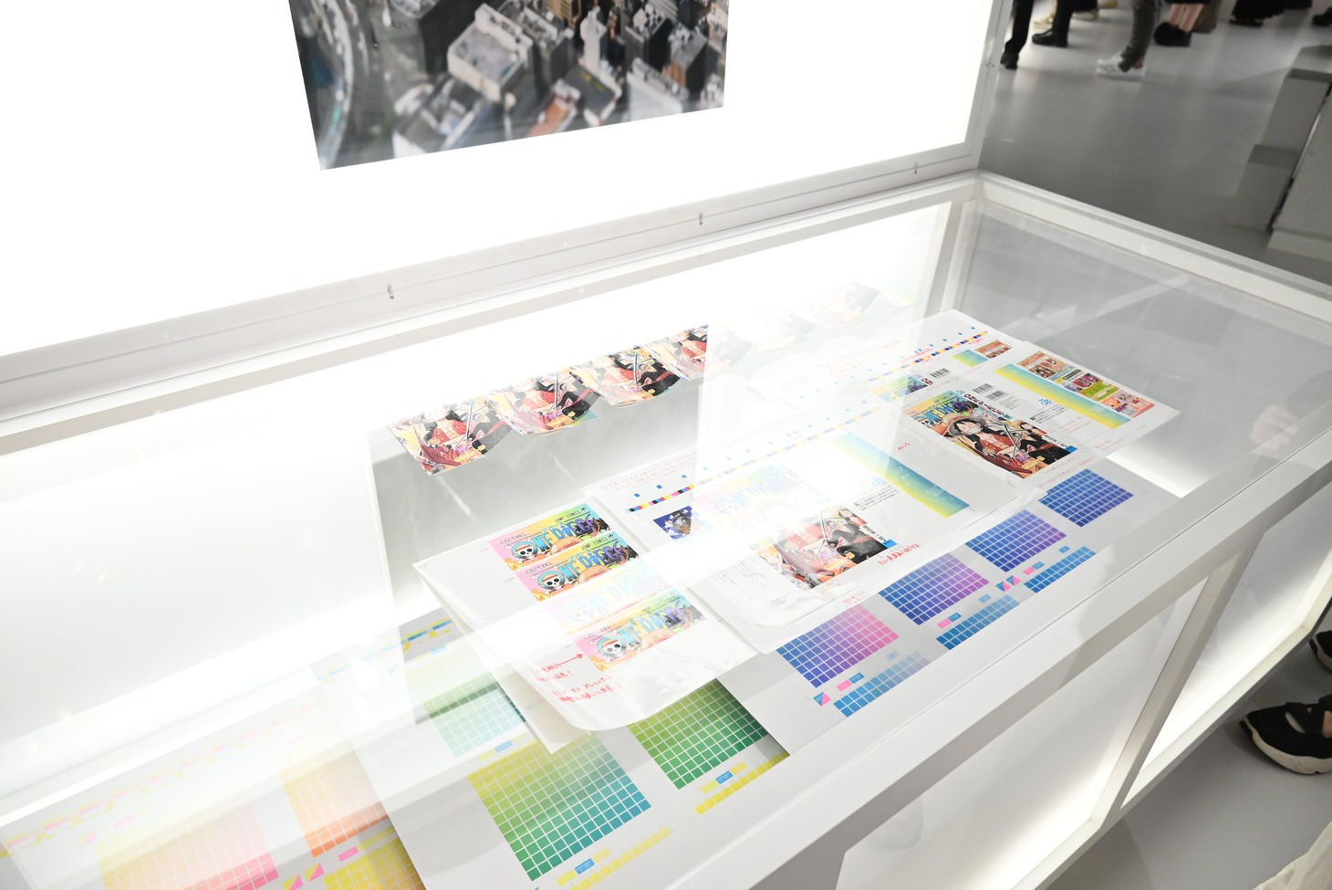 「『ONE PIECE ONLY』展」の様子。