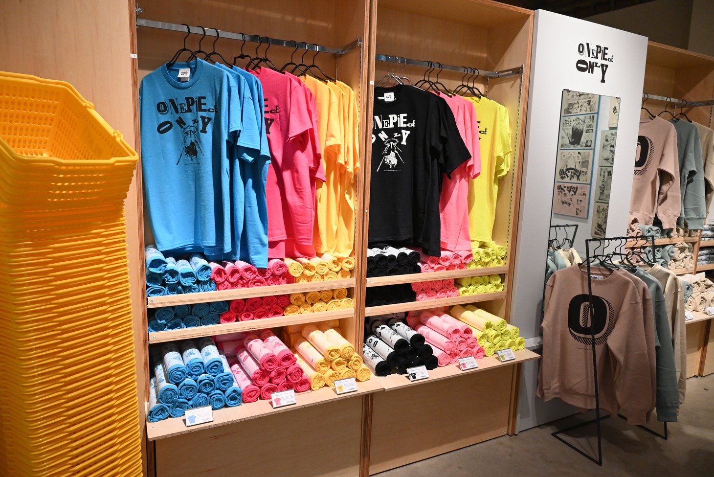 「『ONE PIECE ONLY』展」の様子。