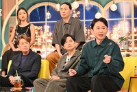 上段左から池田美優、田中卓志、下段左からヒロミ、下野紘、有吉弘行。