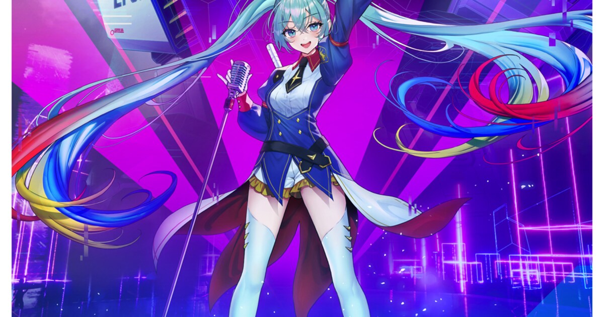 ガンダムと初音ミクが仮想空間で共演、ガンダムメタバース内でライブ 