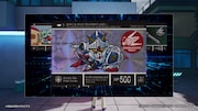 ガンダムメタバース内で楽しめるカードダスのイメージ。