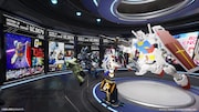 ガンダムメタバース内で楽しめるガンダムミュージアムのイメージ。