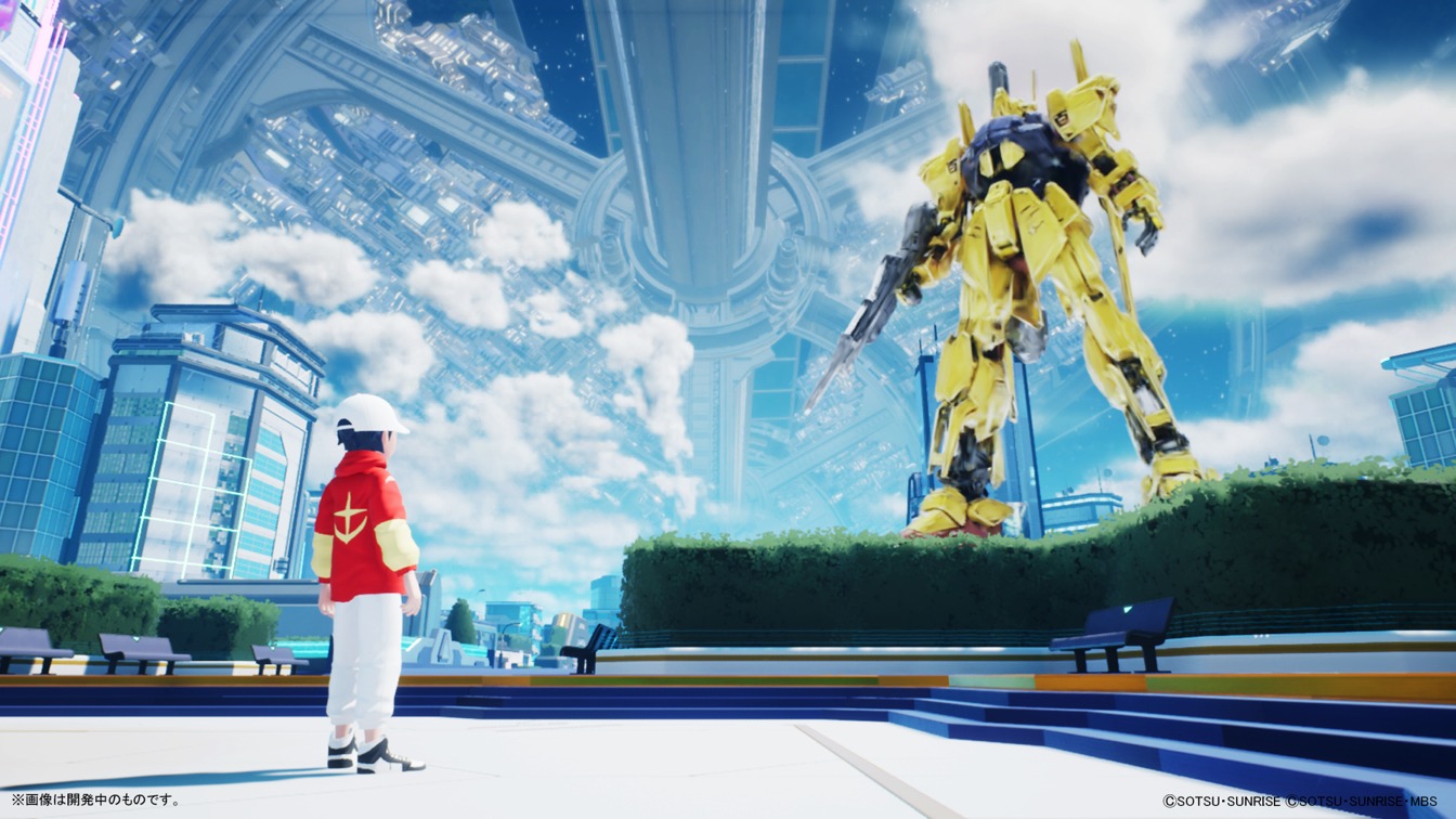 ガンダムメタバースのイメージ。