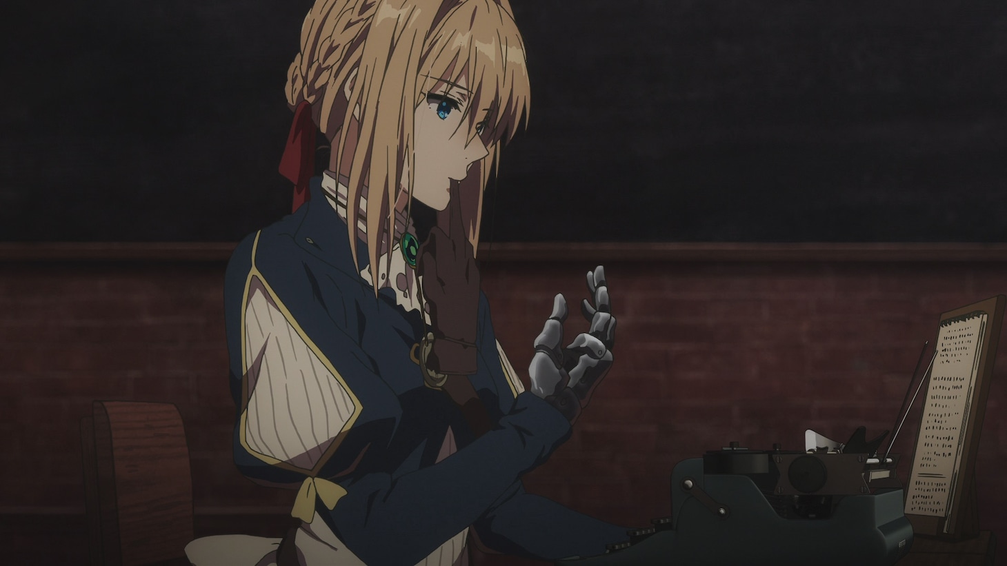 「ヴァイオレット・エヴァーガーデン　特別編集版」より。 (c)暁佳奈・京都アニメーション／ヴァイオレット・エヴァーガーデン製作委員会