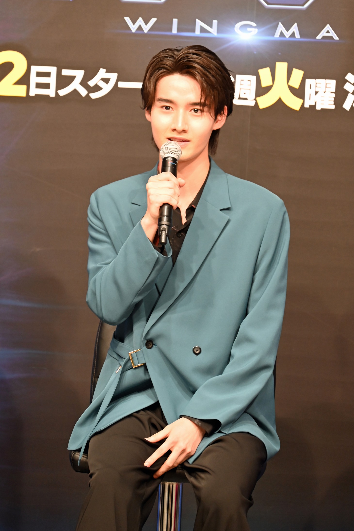 広野健太役の藤岡真威人。