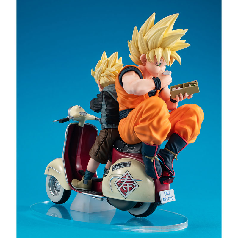 「デスクトップリアルマッコイEX ドラゴンボールZ スーパーサイヤ人孫悟空＆スーパーサイヤ人孫悟飯＆バイク」
