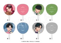 TVアニメ「来世は他人がいい」“吉乃を甘やかす”がテーマのジャンボうちわ。