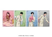 TVアニメ「来世は他人がいい」“吉乃を甘やかす”がテーマのトレーディング箔押しプラブロマイド。