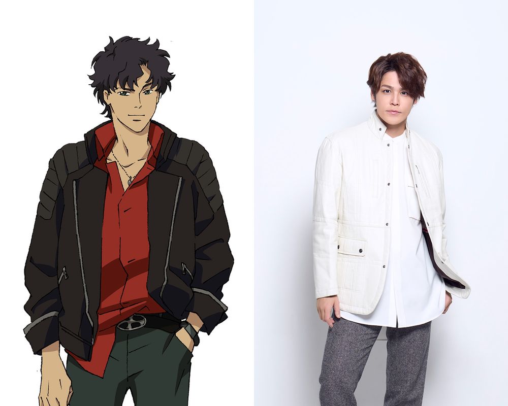 アクセルと宮野真守。
