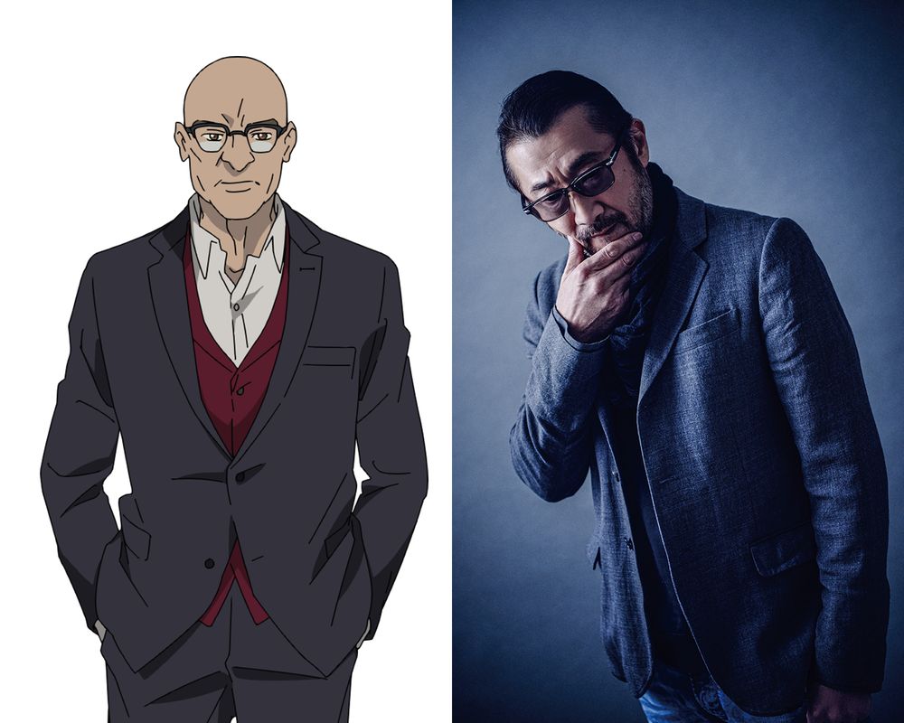 アベルと大塚明夫。