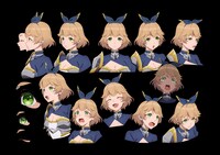 クルニ・クルーシエル（CV：広瀬ゆうき）(c)佐賀崎しげる・鍋島テツヒロ／ SQUARE ENIX・「片田舎のおっさん、剣聖になる」製作委員会