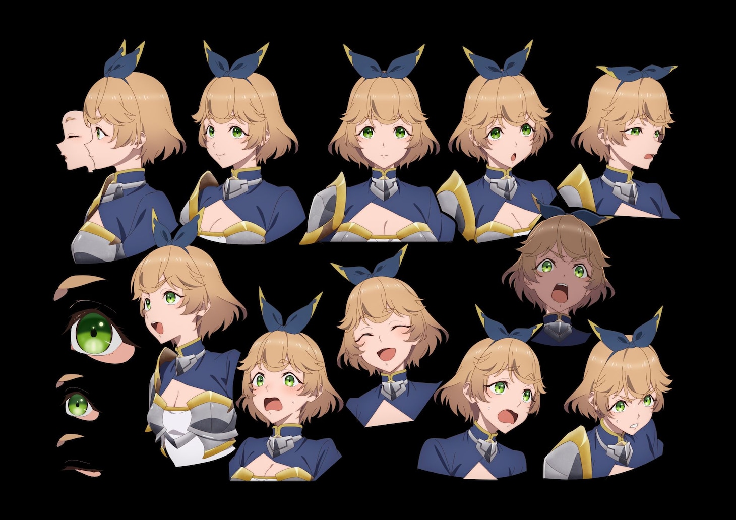 クルニ・クルーシエル（CV：広瀬ゆうき）(c)佐賀崎しげる・鍋島テツヒロ／ SQUARE ENIX・「片田舎のおっさん、剣聖になる」製作委員会