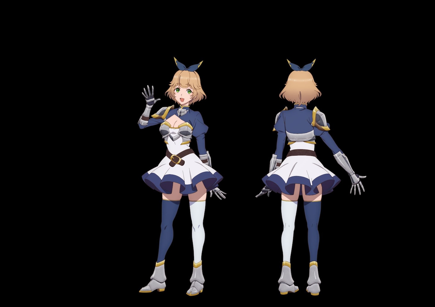 クルニ・クルーシエル（CV：広瀬ゆうき）(c)佐賀崎しげる・鍋島テツヒロ／ SQUARE ENIX・「片田舎のおっさん、剣聖になる」製作委員会