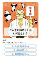 「サンデー三姉妹診断」のイメージ。