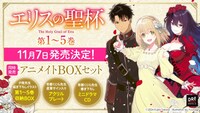 「エリスの聖杯」原作小説のアニメイトBOX セット。