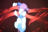 「東京喰種EX.（イーエックス）」の様子。リゼの映像の前に立つと、表情を変えて襲いかかってくる。