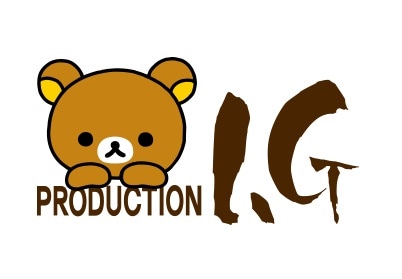リラックマ× Production I.Gのロゴ。 (c)SAN-X / チームリラックマ