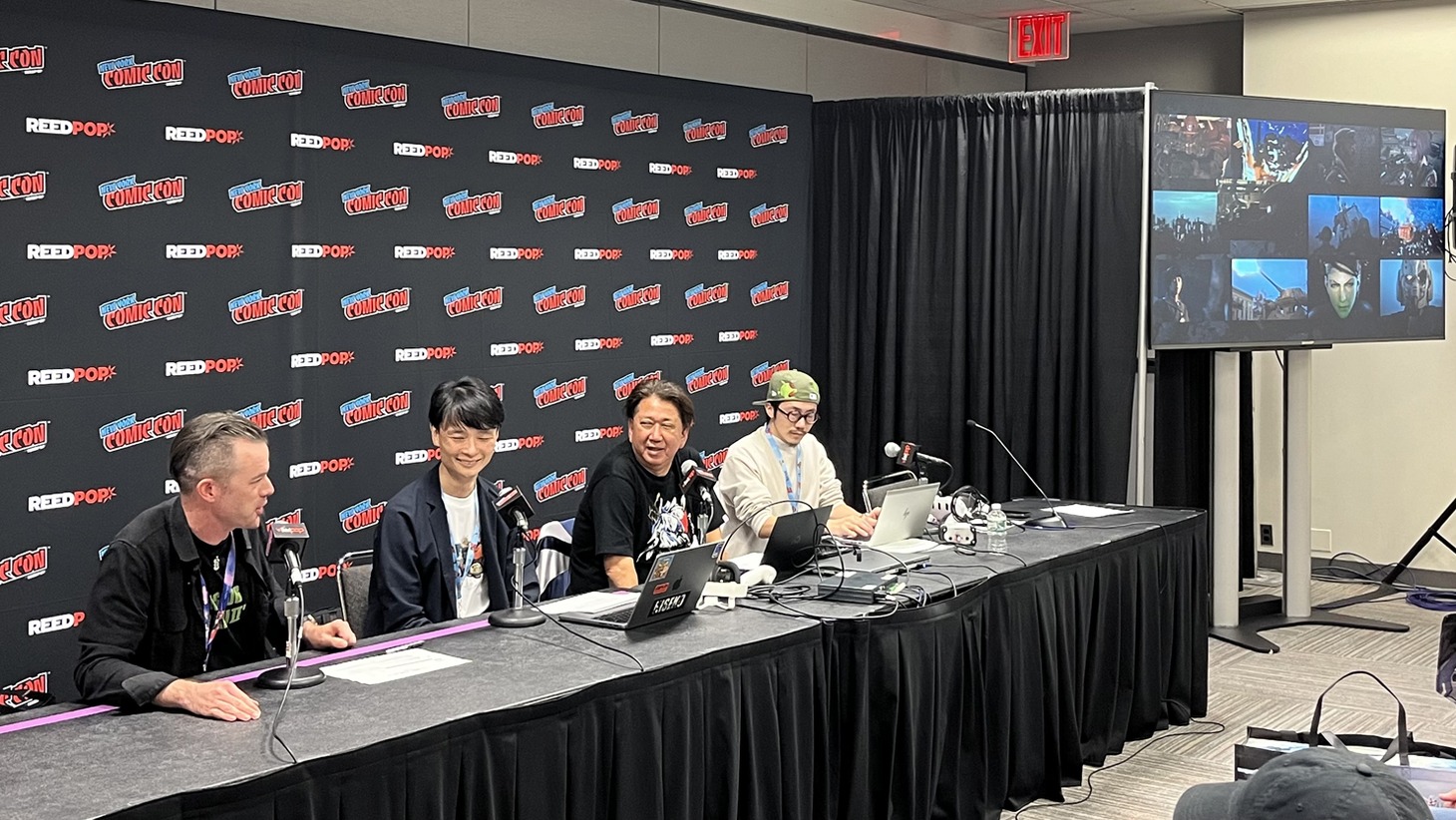 「New York Comic Con 2024」でのトークの様子。