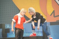 破天荒とヘッポコ丸。